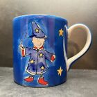 Whittard Of Chelsea Handpainted Boy Magician Magic Spells Small Blue Ceramic Mug