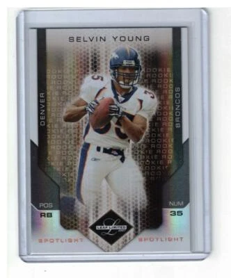 2007 LEAF LIMITED SELVIN YOUNG #300 ROOKIE BRONZE SPOTLIGHT 10/32 TEXAS LONGHORN - Image 1 of 2