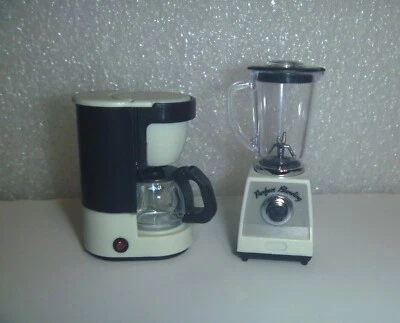 2 Pc. Off White Kitchen Set, Movable Pieces ~*~For Barbie, Doll House, Curio - Image 1 of 4