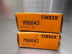 Timken M86643 Cone - Picture 1 of 1