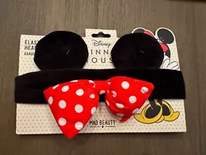 Fascia per capelli Disney Minnie trucco elastico cura della pelle adulto ~ Mad Beauty - Foto 1 di 7