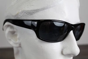Nur Gestell Maui Jim Stingray MJ-103-02 glänzende schwarze Vollrand-Sonnenbrille für Herren - Bild 1 von 12