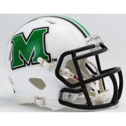 Marshall Thundering Herd NCAA Mini Speed Football Helmet - NCAA Cover