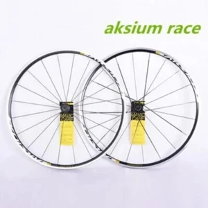 700C Road Bike Wheelset 24mm Quick Release V Brake Bicycle Alloy Clincher Rims - Picture 1 of 7