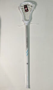 Maverik Alta Mens / Womens Complete Lacrosse Stick White Unisex  Silver Blue