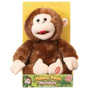 New Beautiful Real Cheeky Chimp Funny Face Giggling Monkey For years 2+ N-21 - Picture 1 of 1