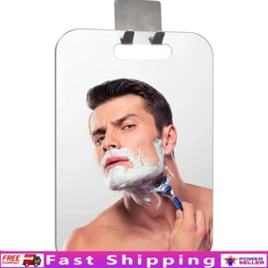 Fogless Shower Mirror Anti-Fog Shaving Mirror Wall Hanging W/ Razor Hook Durable - Picture 1 of 9