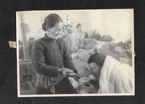 Orig. Korean War Press Photo China PVA  Korea Nanny Original Xinhua News - Picture 1 of 2