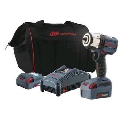 Ingersoll Rand - W5132-K22 20V 3/8 Square Drive Cordless Impact Tool Kit NIB - Image 1 of 3