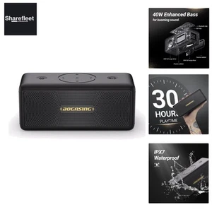 Altavoz Bluetooth M5 Caja de Música Portátil, 40W Surround Stereo Sound & Kra... - Imagen 1 de 9