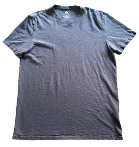 American Giant Premium Slub T Shirt Men M Washed Black Short Sleeve USA Made Tee - Picture 1 of 7
