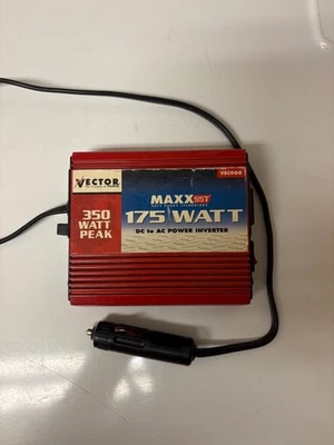 Vector Maxx 175 vatios inversor de corriente continua a CA - 350 VATIOS pico  Foto 1 de 2