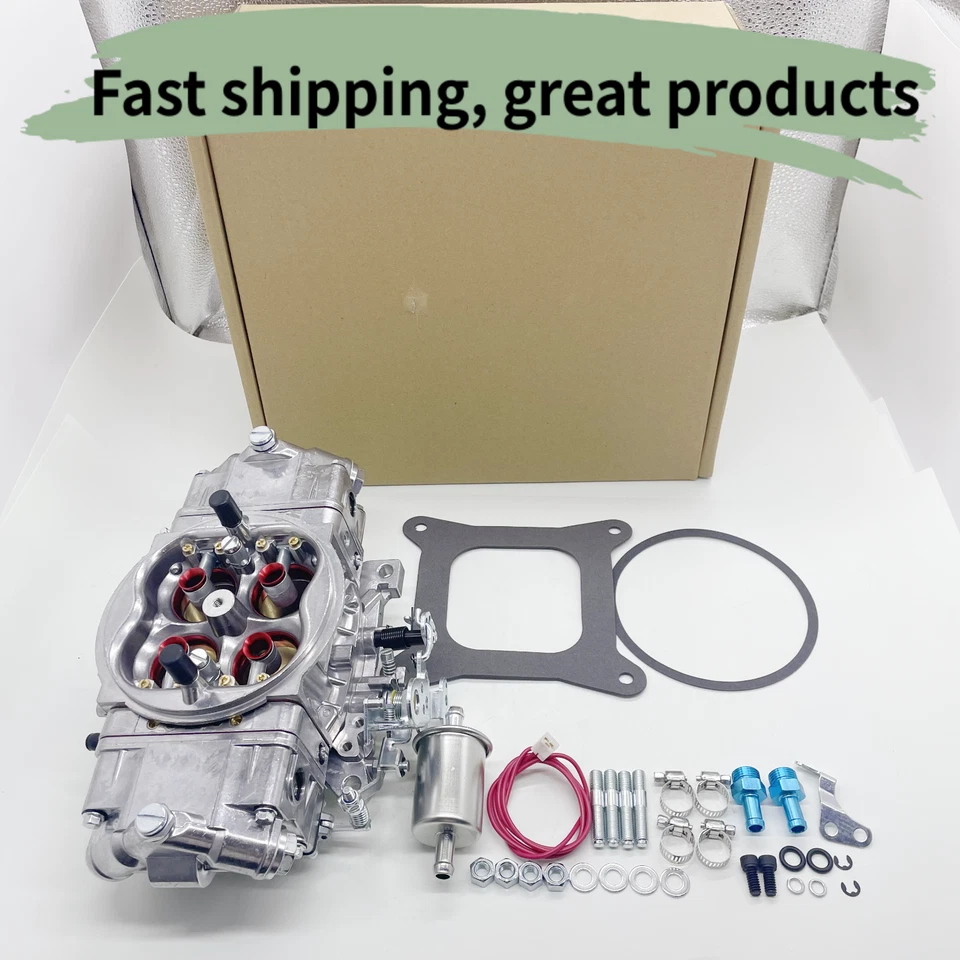Carburador de 4 barriles 0-80457S para Holley modelo 600CFM Street Warrior pulido Foto 1 de 4