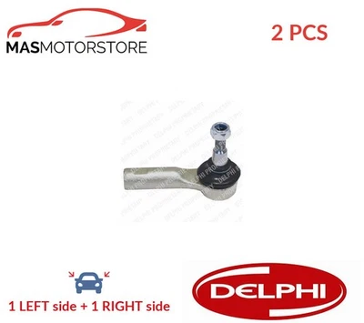TRACK ROD END RACK END PAIR DELPHI TA2048 2PCS FOR VOLVO S40 I,V40 - Image 1 of 4