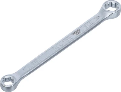 BGS Doppel-Ringschlüssel mit E-Profil-Ringköpfen | SW E14 x E18 - Bild 1 von 4