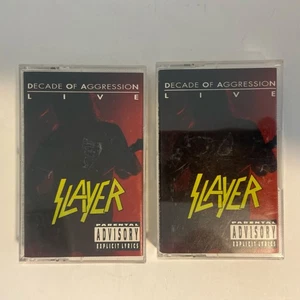 Slayer Decade Of Aggression Live ,2 cassettes,1991,def american recordings! - Picture 1 of 5