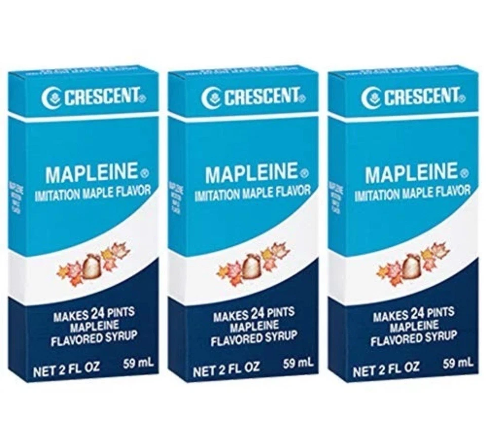 Crescent Mapleine Imitation Maple Flavoring 2oz Bottle (Pack of 3) - Image 1 of 4