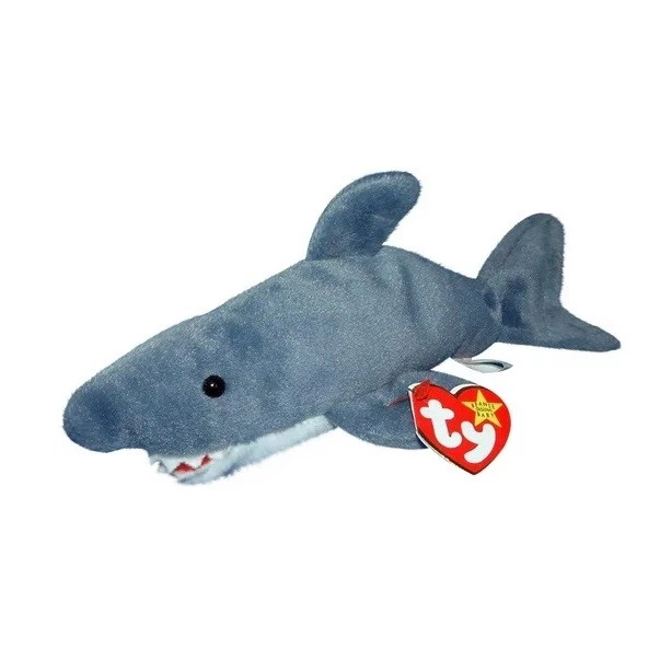 TY Beanie Baby - CRUNCH the Shark (10.5 inch) - MWMTs Stuffed Animal Toy - Image 1 of 1