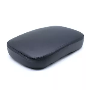 Asiento de pasajero negro 8 ventosas Cross Pillion motocicleta para Harley Touring - Imagen 1 de 6