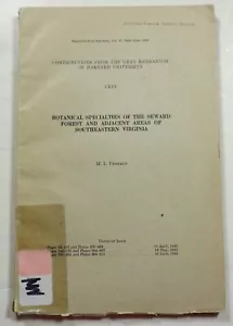 Botanische Spezialitäten des Seward Forest 1945 Fernald Virginia Pflanzen Botanik - Bild 1 von 6
