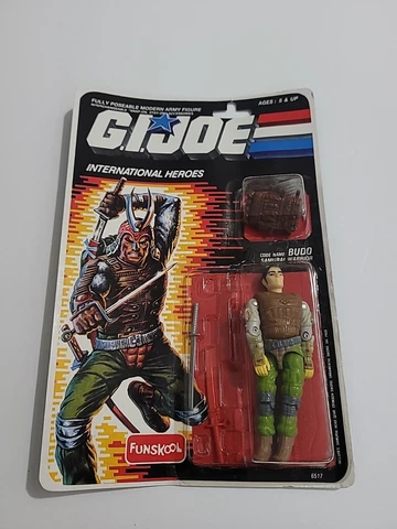 Funskool GI Joe International Heroes Budo Samurai Warrior Action Figure INDIA A4 Cover