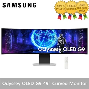 SAMSUNG Odyssey OLED G9 S49DG952 49" Curved Gaming Monitor 240Hz 0.03ms GtG - Picture 1 of 5