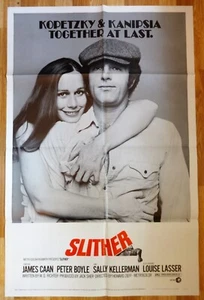 Póster original de la película James Caan Stars in Slither 1973 27x41" - Imagen 1 de 1