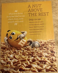 2013 M&Ms A Nut Above the Rest - Magazin Printanzeige - Bild 1 von 1