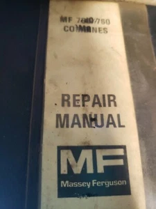 Massey-Ferguson MF 750 & MF 760 Combine Service Manual Original #1J-2269-X21 - Picture 1 of 3