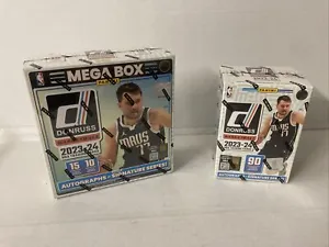 2023-24 NBA Basketball Donruss 1 Mega Box & 1 Blaster Box  Factory Sealed New - Picture 1 of 5