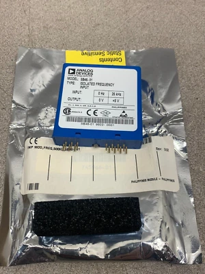NEW NO BOX ANALOG DEVICES ISOLATED FREQUENCY INPUT MODULE 5B46-01 - Image 1 of 3