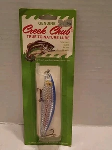 Vintage Creek Chub Kuusamo Finland Fishing Lure New In Package Model 56300 Blue - Picture 1 of 11