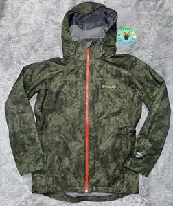 Columbia Men's Small Nordic Point II Interchange Jacket Green Camo Omni-Tech - Picture 1 of 14