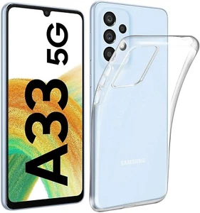 PELLICOLA IN VETRO TEMPERATO e COVER CUSTODIA PER SAMSUNG GALAXY A33 5G ANTIURTO - Foto 1 di 16