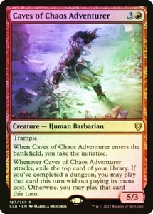 Caves of Chaos Adventurer FOIL - 167/361 - Rare - Commander Legends CLB MTG - Picture 1 of 1