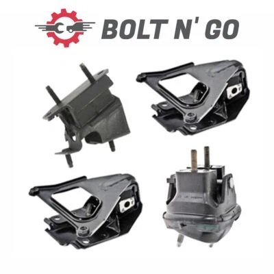 4件装发动机电机支架适用于庞蒂亚克大奖赛05-08 5.3/Oldsmobile Intrigue — 第 1/4 张图片