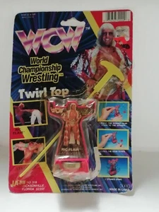 WCW Ric Flair Twirl Top 1991 rare toy. JA-RU WWF WWE - Imagen 1 de 10