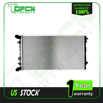 Aluminum Radiator For 1998 1999 2000-2009 Volkswagen Beetle 1.8L 1.9L 2.0L l4 - Image 1 of 3