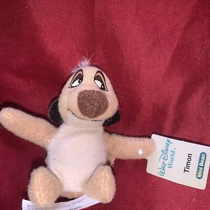 Vintage Kelloggs Walt disney world mini bean Timon The Lion King w/tags plush - Picture 1 of 6