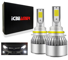 9007 HB5 COB C6 LED Automobiles Headlight 6000K White High Low Light Bulbs E105