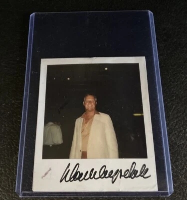 Don Drysdale Signed Polaroid Photo Type 1 Photograph Autograph Auto HOF Brooklyn - Image 1 of 4