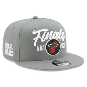 Gorra/sombrero a presión de vestuario de las finales de la nba miami heat 2020 nueva era nueva - Imagen 1 de 1