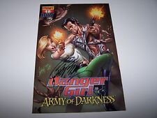 SIGNED J SCOTT CAMPBELL DANGER GIRL/ARMY OF DARKNESS #1 W/COA 200% SIG GUARANTEE