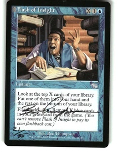 Magic the Gathering - Judgment Flash of Insight Artist Proof 2002 40 Uncommon - Picture 1 of 2
