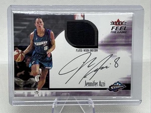 2001 Fleer Feel the Game Jennifer Azzi Utah Starzz Jersey NM - Picture 1 of 2