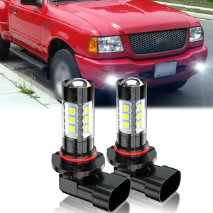2X LED Fog Lights For Ford Ranger 2001-2011 Super Bright Bulbs H10 9145 9140 - Picture 1 of 11