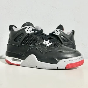 Air Jordan 4 Retro GS "Bred Reimagined" Kinder Größe 3,5Y B-Ware Lifestyle Sneaker - Bild 1 von 11