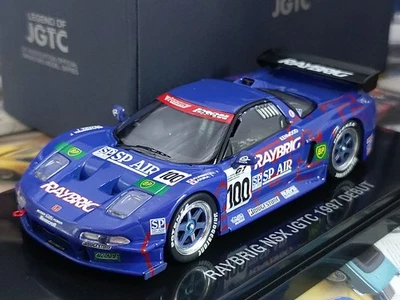 EBBRO 44271 1:43 RAYBRIG HONDA NSX JGTC 1997 DEBUT RD. 2 FUJI DIE CAST MODEL CAR — 第 1/4 张图片