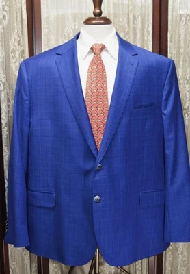 Abrigo deportivo Joseph Abboud Edición Limitada 52 R Reda Super 130s lana 2 ventilaciones w0j7 Foto 1 de 4