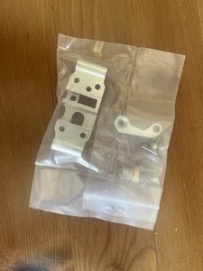 Hpi Super Nitro Rs4 Front Upper Arm Mount Silver Aluminum. Last One - Picture 1 of 2